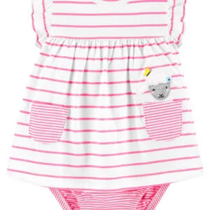 Body Rayas Aplique Oveja