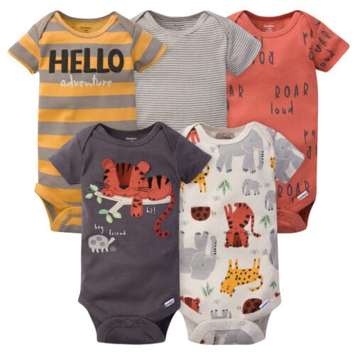 Set De  5 Bodies Tigre