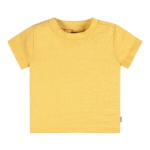 Camiseta lisa mostaza