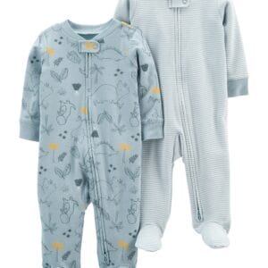 Set de 2 Pijamas Enterizas