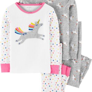 Set de 2 Pijamas De 2 Piezas Femeninas Unicornio Oferta Carter's