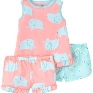 Pijama De 3 Piezas Femenina Carter´s