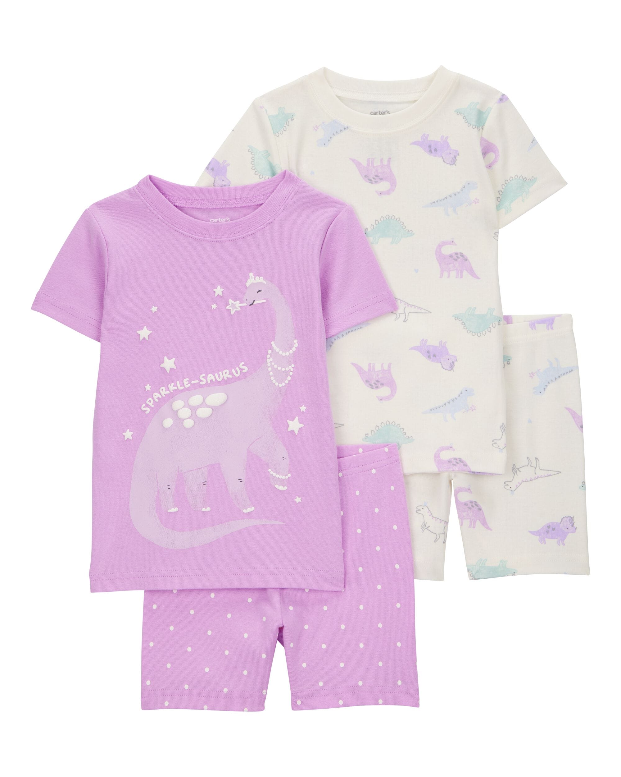 Set de 2 Pijamas Femenina 2 Piezas Estampado Dinosaurios Carter's