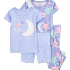 Set de 2 Pijamas Femenina 2 Piezas Estampado Luna Carter's