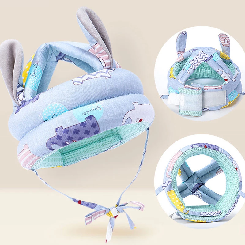 Casco Protector Para Gateo Con Orejitas - Imagen 5