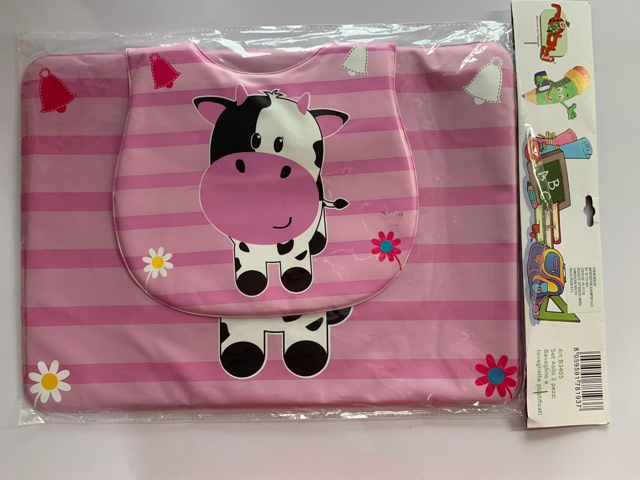 Individual Para Mesa Con Babero