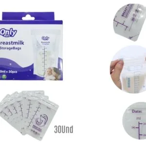 Bolsas 250 ML Para Leche Materna