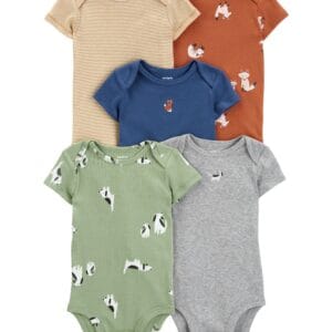 Set De 5 Bodies Perros Y Gatos