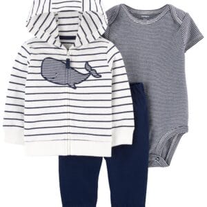 Set de 3 Piezas Azul Turquí