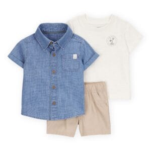 Set de 3 Piezas Color Pastel