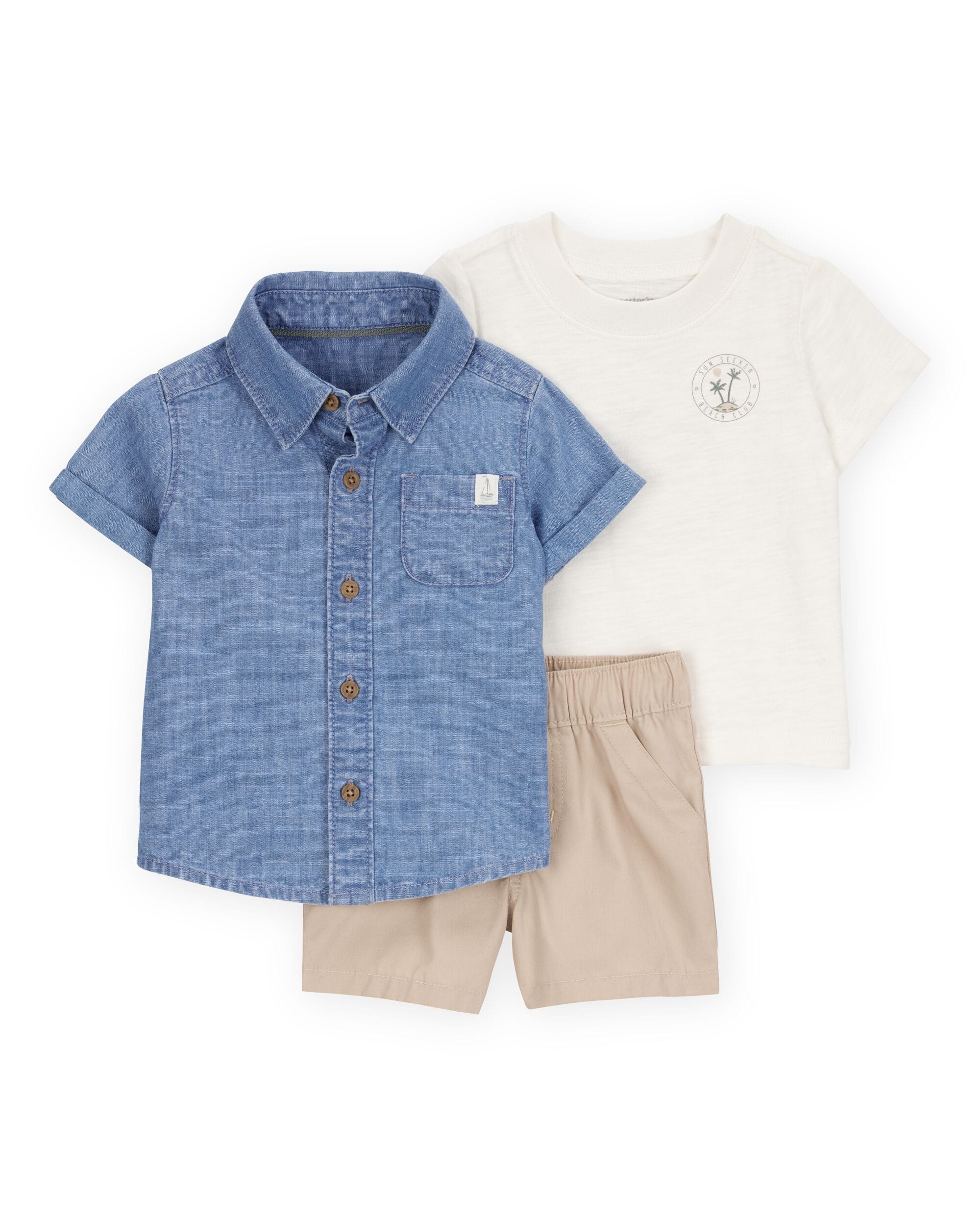 Set de 3 Piezas Color Pastel