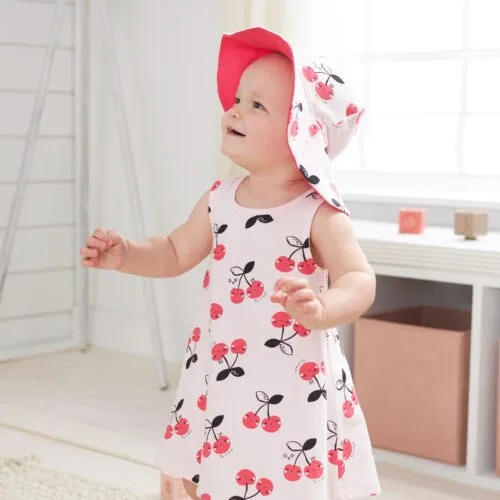 Vestido Estampado Cerezas - Imagen 2
