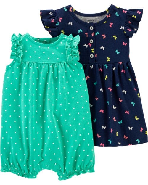 Set de Vestido Y Enterizo
